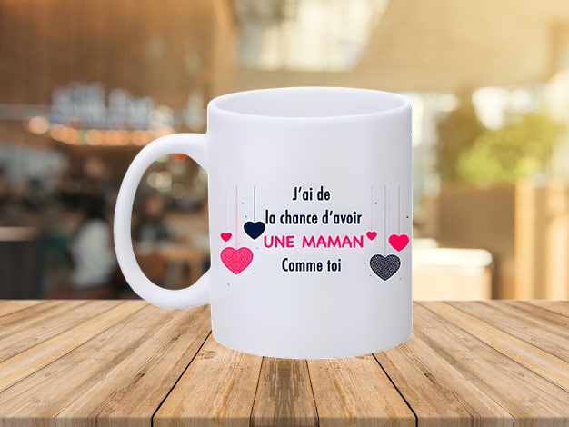 Mug personnalisé avec un prénom meilleure marraine de la terre - Joli Mug