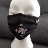 Masque Catégorie 1 Tissus Noir – Image 2