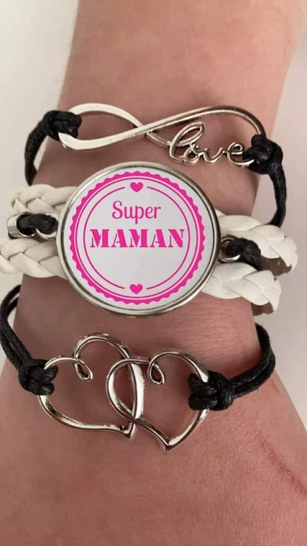 Bracelet Double coeur – Image 2