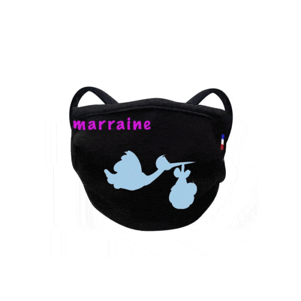 masque afnor noir cigogne bleue