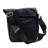 Sac bandoulière noir personnalisable 15x15cm – Image 2