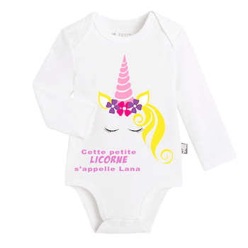 Tenue premier anniversaire bébé fille – L'univers de la licorne