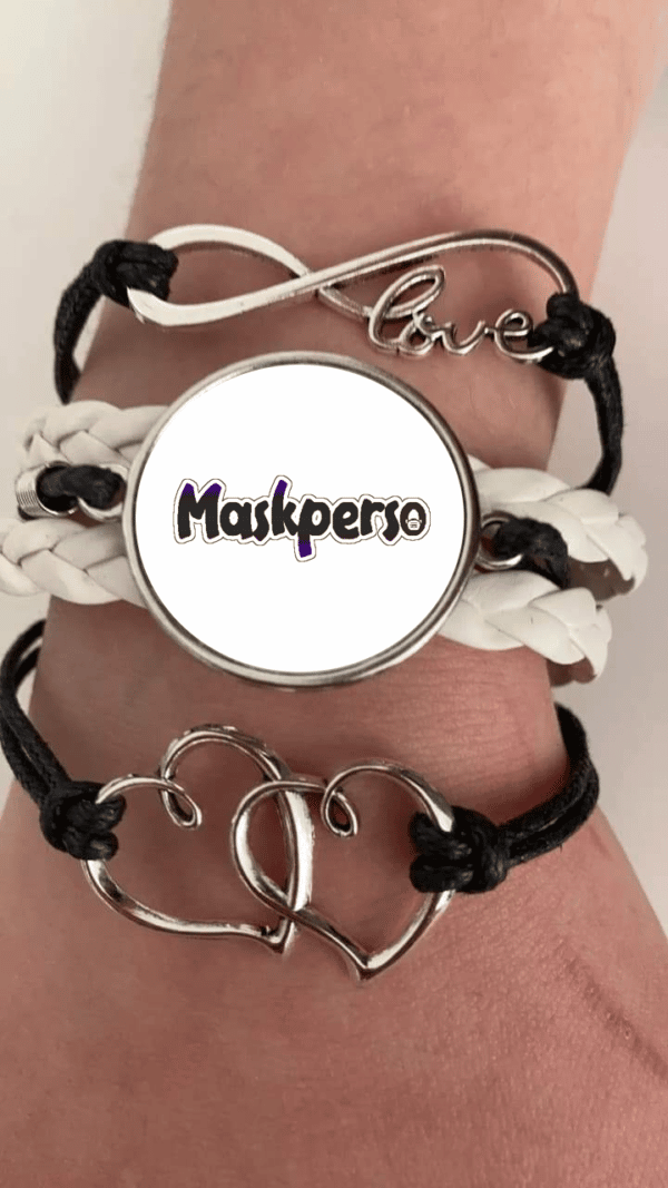 Bracelet Double coeur
