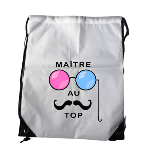 Idée cadeau de maître : sac à dos "maître au top"
