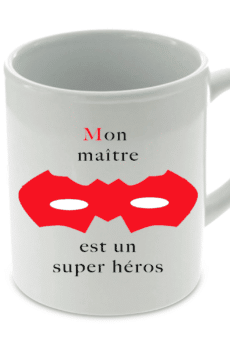 Tasse Maître Super Héros