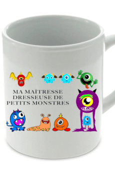 Tasse maîtresse dresseuse monstres