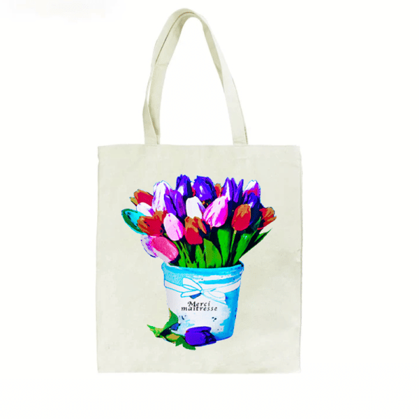 Tote bag bleu