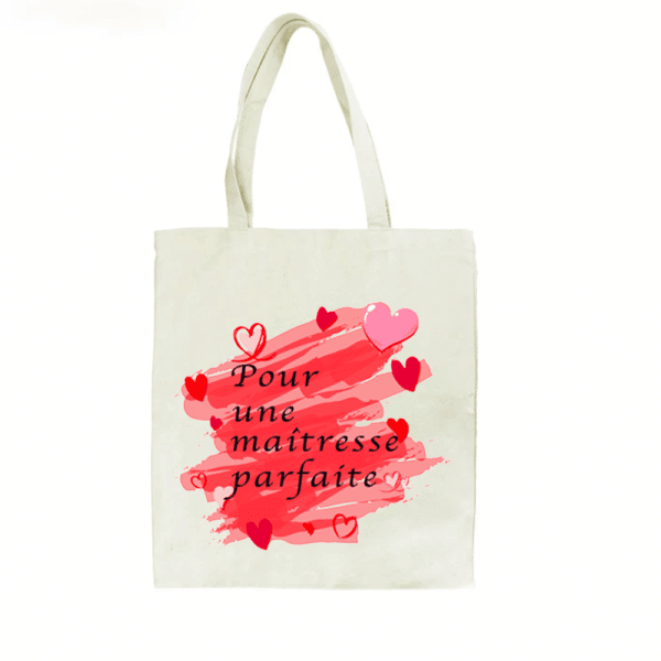 Tote bag texte