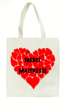 Tote bag cœur