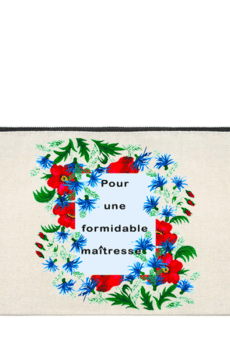 Trousse avec message