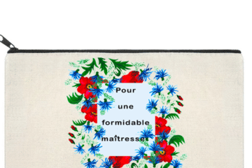 Trousse avec message