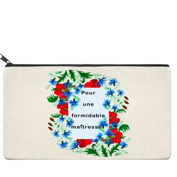 Trousse avec message