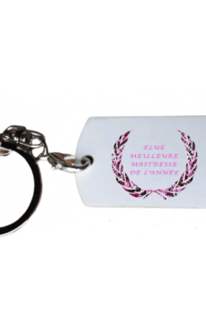 Porte clé message