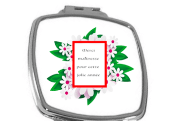 Miroir merci maîtresse année