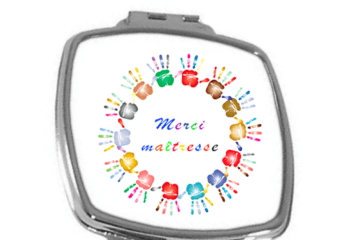 Miroir soleil mains maîtresse