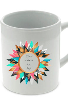 Tasse étoile ATSEM au top
