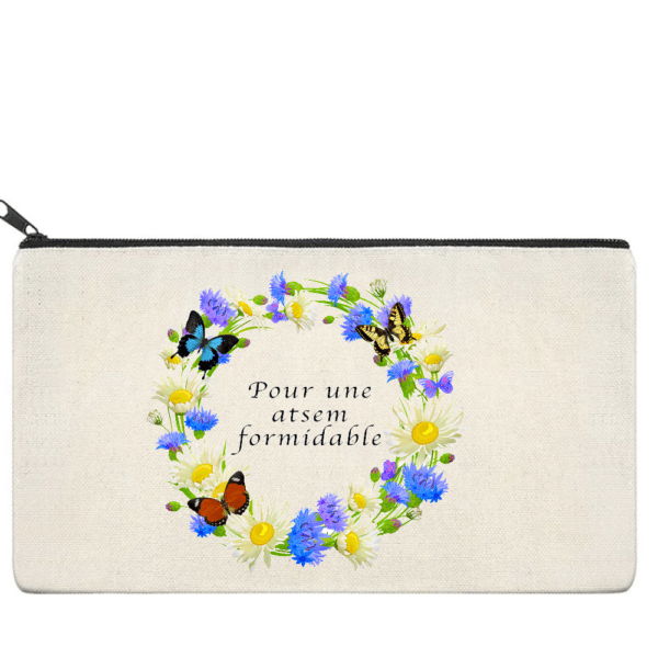 Trousse : couronne fleurie atsem formidable