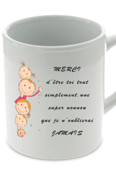 Tasse Enfant Remerciement Nounou