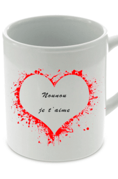 Tasse Coeur Nounou