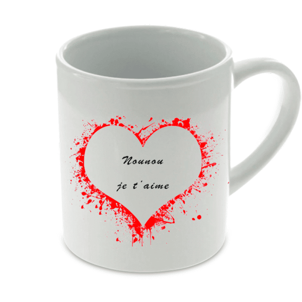 Tasse Coeur Nounou