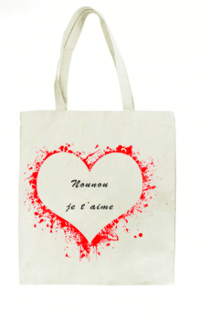 Tote Bag Coeur Nounou