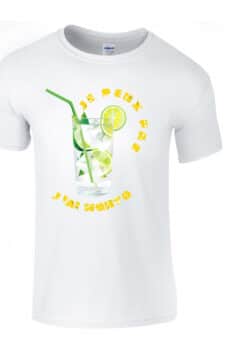 T-shirt je peux pas j'ai mojito