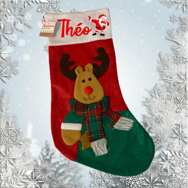 Chaussette personnalisable Renne