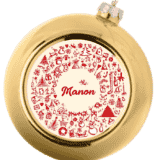 Décoration de Noël Couronne (boule ou flocon) – Image 4