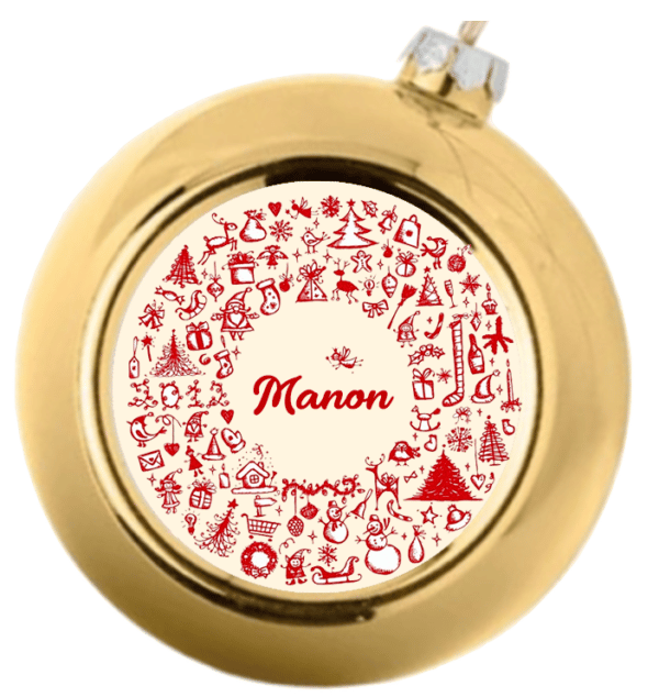 Décoration de Noël Couronne (boule ou flocon) – Image 4