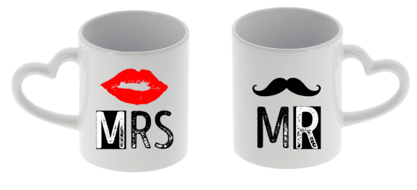 Duo de tasses Coeur