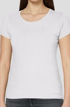 T-shirt personnalisables Blanc Femme