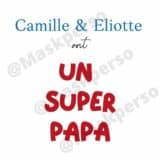 Tasse Prénoms Ont un Super Papa