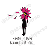 Mug maman Je t'aime – Image 2