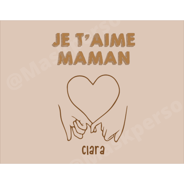 Cadre maman je t'aime – Image 2