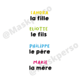 T-Shirt Famille prénom – Image 2