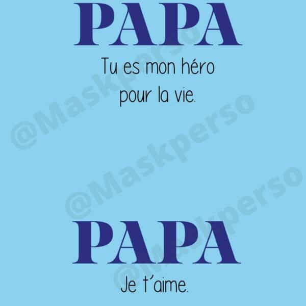 porte clé papa je t'aime