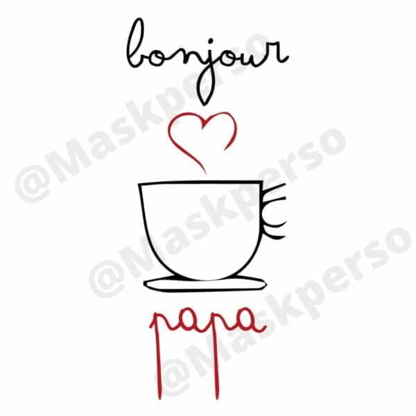 Tasse Bonjour Papa