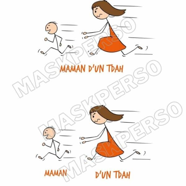 porte clés maman d'un TDAH – Image 2