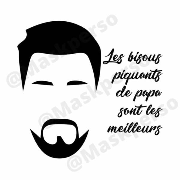 Tee-shirt - Visage Papa – Image 2
