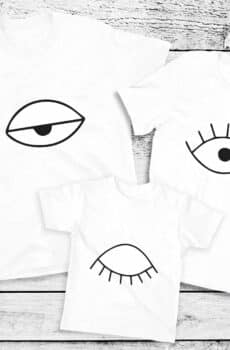 T-Shirt Famille Oeil