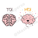 Objet perso TDAH : T-Shirt "toi moi" – Image 2