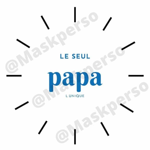 Porte monnaie Unique Papa