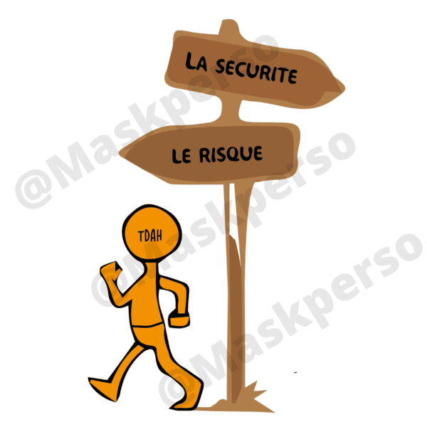 T-Shirt TDAH direction – Image 2