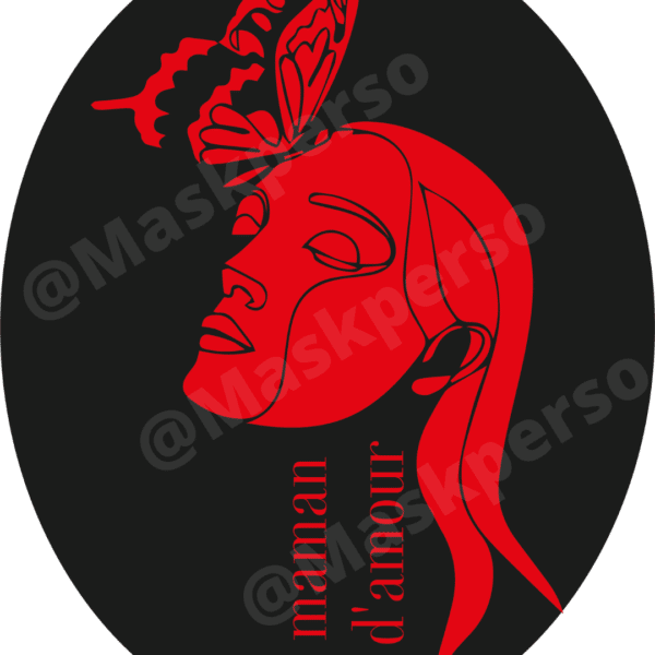 T-shirt maman d'amour – Image 2