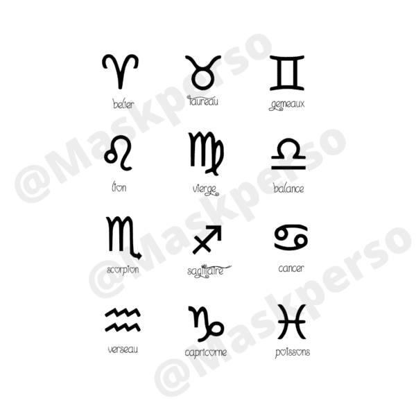 T-Shirt Famille signe astrologique – Image 2