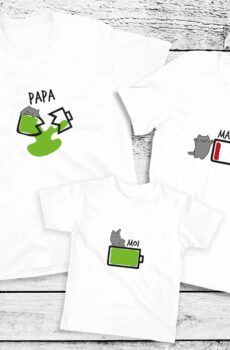 T-Shirt Famille batterie