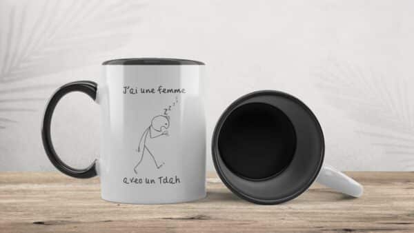 Tasse j'ai une femme TDAH