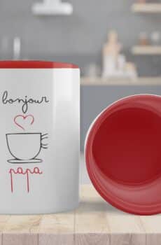 Tasse Bonjour Papa