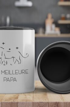 Tasse lion - meilleur papa