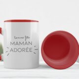 Tasse fête des mères rouge